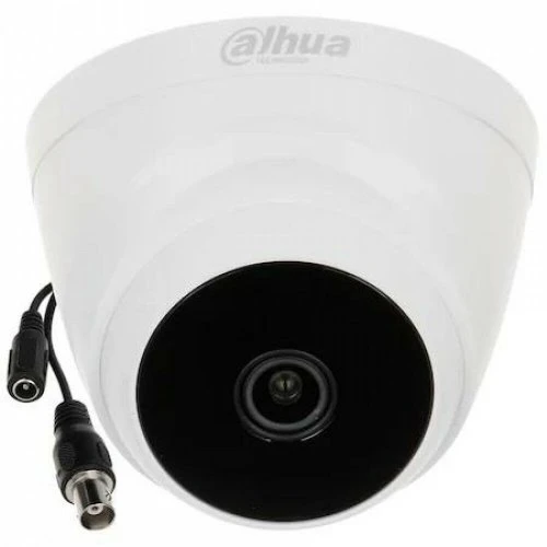Dahua HAC-T1A21P-A 2mpix 20 mt Gece Gör. 2,8mm Lens, Dahili Mikrofon, Dome Kamera