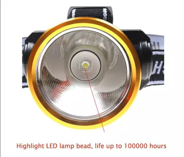 Kırgıl Led Kafa Feneri Şarjlı Kafa Feneri BL-0509 - 2
