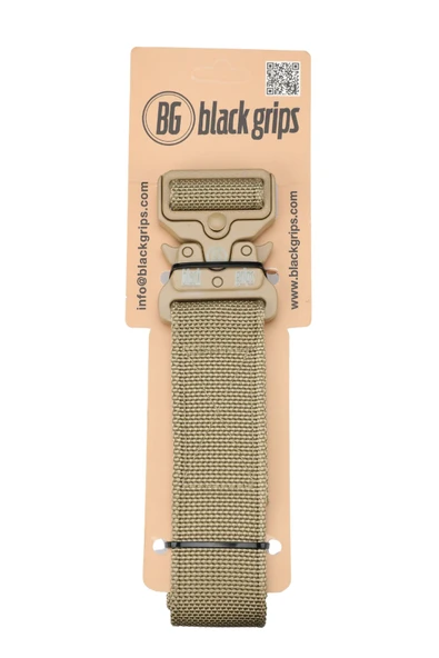 BG Taktik Outdoor Kemer Palaska Metal Tokalı // Bej - 2