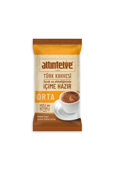 Hazır Türk Kahvesi 3'Ü BİRARADA  SADE-ORTA-ŞEKERLİ  3X 24 Lü Kutu - Resim 4