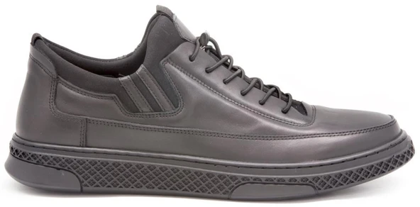 KOMCERO 9780 DÜZ TABAN HAFİF DERİ GÜNLÜK ERKEK AYAKKABI - Resim 7