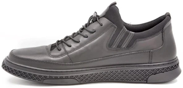 KOMCERO 9780 DÜZ TABAN HAFİF DERİ GÜNLÜK ERKEK AYAKKABI - Resim 8