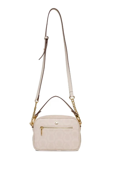 U.S. Polo Assn. Çapraz Askılı Kadın Çanta Ekru Us25174