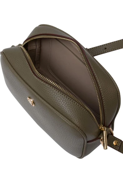U.S. Polo Assn. Çapraz Askılı Kadın Çanta Haki Us25195 - 7