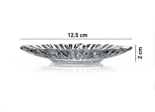 Paşabahçe Aurora Çay Tabağı 128mm 6'lı Tabak 10531 - 3