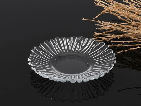 Paşabahçe Aurora Çay Tabağı 128mm 6'lı Tabak 10531 - 2