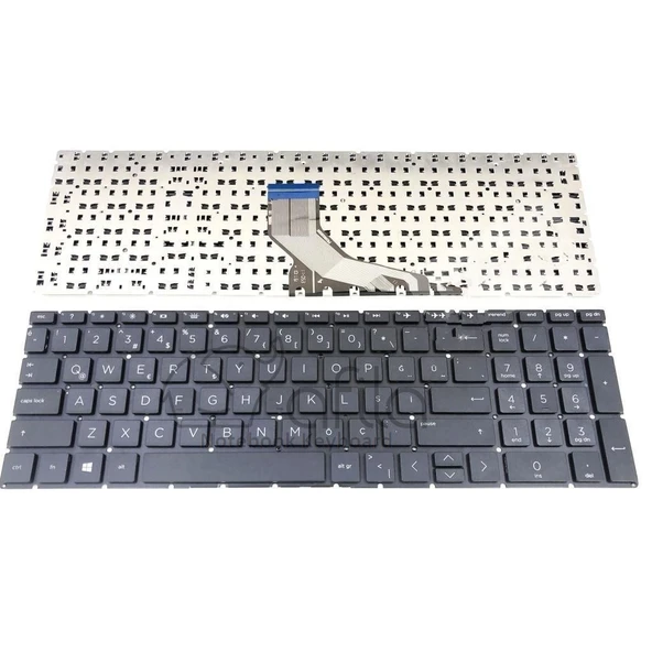 Hp Spectre X360 15-DF0108NG, 15-DF0126NG, 15-DF0180NO Notebook Klavyesi (Siyah TR)