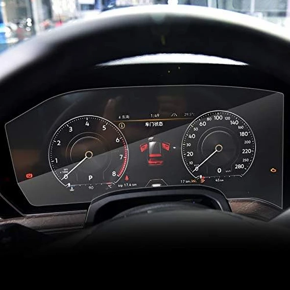 Volkswagen Touareg 2018-2024 Model Gösterge Panel Uyumlu 9H Nano Ekran Koruyucu - 2
