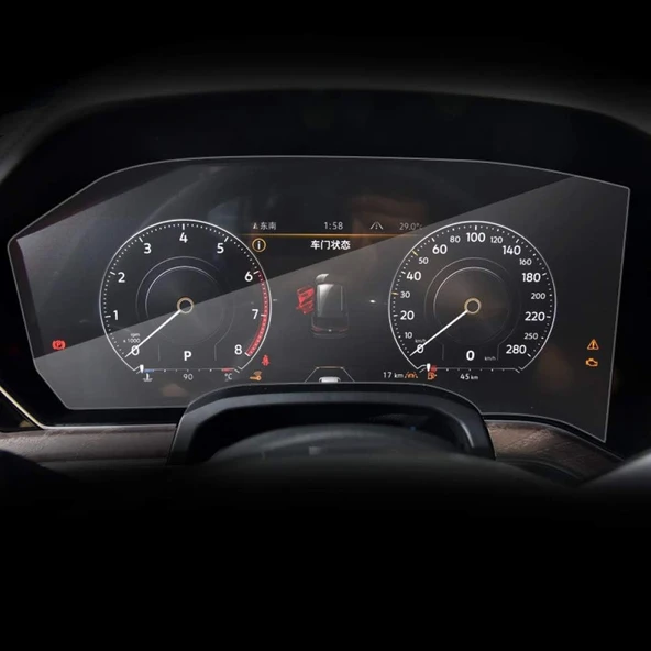 Volkswagen Touareg 2018-2024 Model Multimedya ve Gösterge Panel Uyumlu Set 9H Nano Ekran Koruyucu - Resim 3