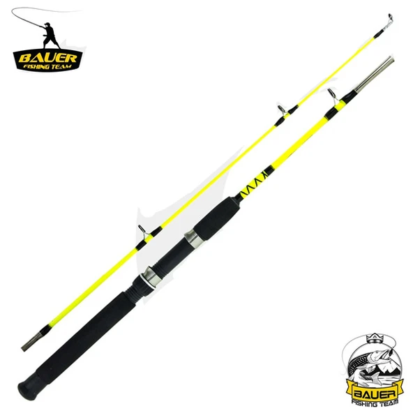 İki Parça Dolgu Olta Kamışı - 240 cm 75/150 gr - Bot Jig - Bauer