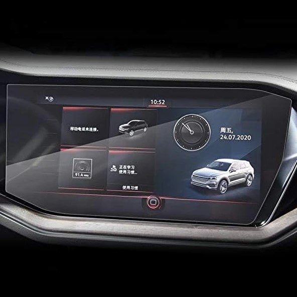 Volkswagen Touareg 2018-2024 Model Multimedya Navigasyon Uyumlu 9H Nano Ekran Koruyucu ürün görseli 1