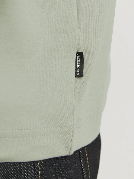 Jack Jones Blachad Brandıng Erkek Tişört 12259357 - Resim 6