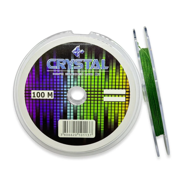 Crystal HDPE Nano İpek Misina 8 Kat 0.20 mm 100 mt
