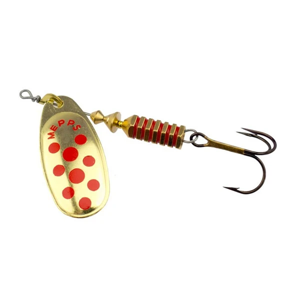 Mepps Comet Altın/Kırmızı Noktalı No:3 ürün görseli
