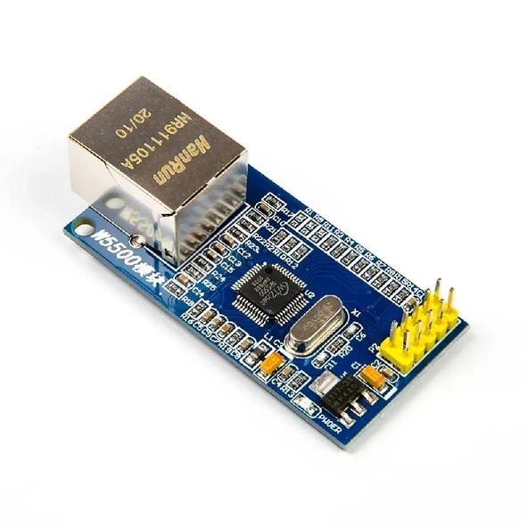Wiznet W5500 Ethernet Modül 5V Spı Tcp/ıp Udp Network Ağ Lan Haberleşme - Resim 2