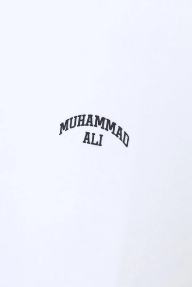 Svr Muhammed Ali İmzalı ve Lisanslı Bej Erkek O Yaka Tshirt - 6