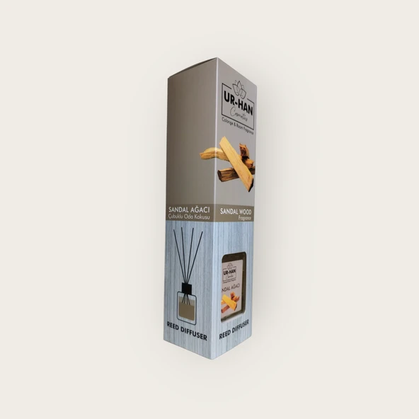 SANDAL AĞACI Bambu Çubuklu Oda Kokusu 100 ML Cam Şişe - 8