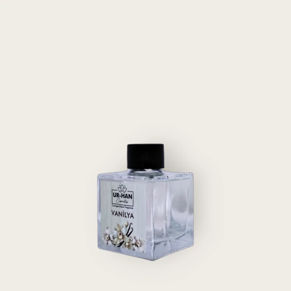 VANİLYA Bambu Çubuklu Oda Kokusu 100 ML Cam Şişe - 6