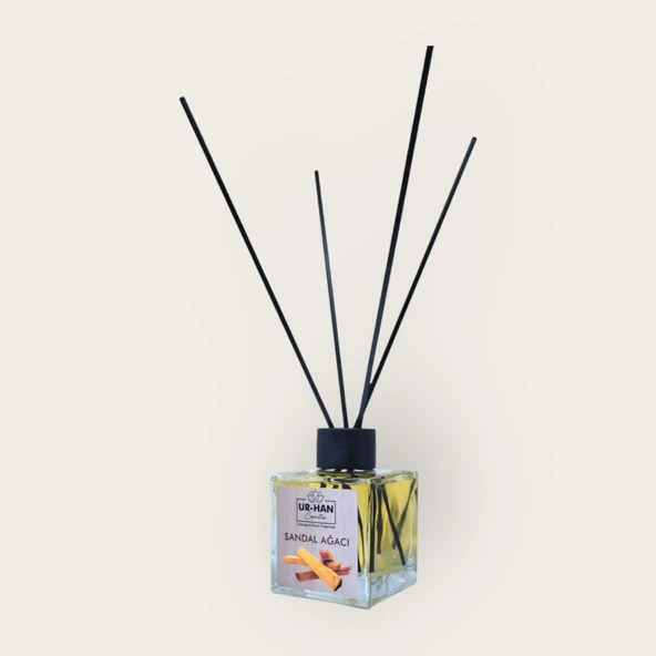 SANDAL AĞACI Bambu Çubuklu Oda Kokusu 100 ML Cam Şişe - 3