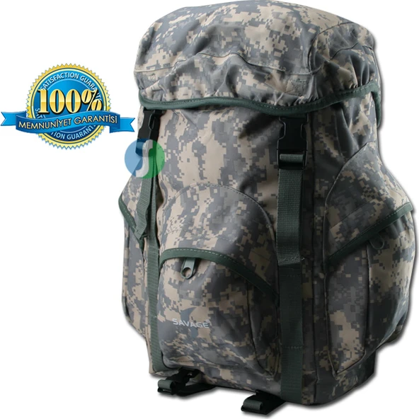 Savage Ventura 35LT. Gri Dijital Kamuflaj Sırt Çantası (HH06405) ürün görseli 1