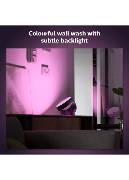 Philips Hue Iris Siyah Akıllı Masa Lambası - 2