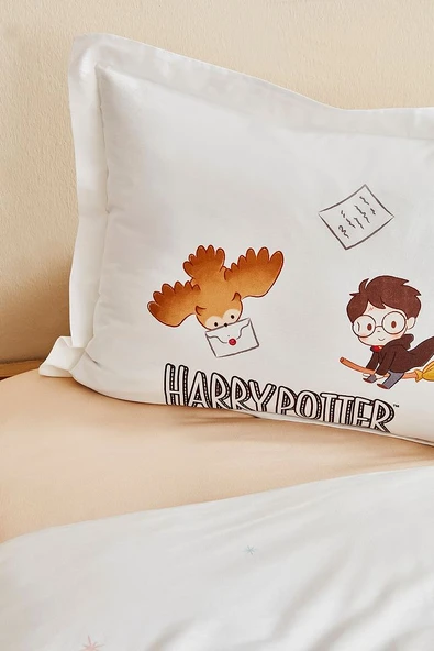 Karaca Home Harry Potter Wızards Letter Tek Kişilik Nevresim Takımı - 8