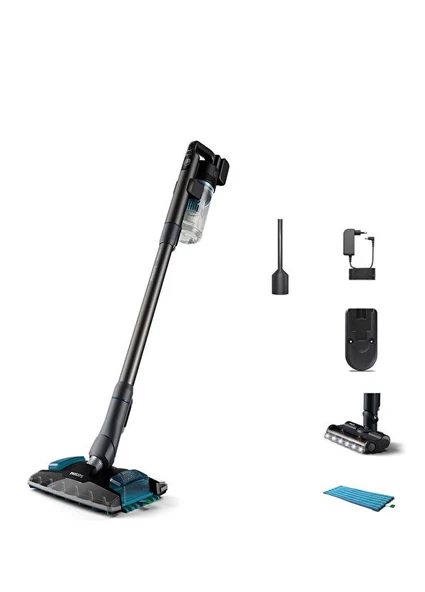 Philips XC8053/01 Aqua Plus 8000 Serisi Mop ve Kuru Özellikli Akıllı Başlıklı Dikey Süpürge - 2