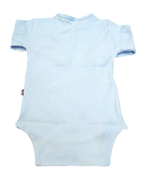 Sema Baby Uzun Kol Kaşkorse Badi (Body) - Mavi  12-18 Ay - 2