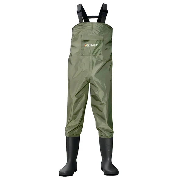 Primaaxx Taslan Su Geçirmez Haki Tulum Çizme (NCW003)