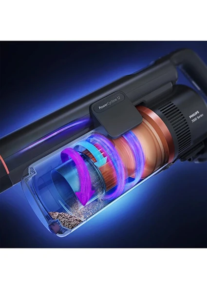 Philips XC7053/01 Aqua 7000 Serisi Şarjlı Kablosuz Dikey Süpürge - 6