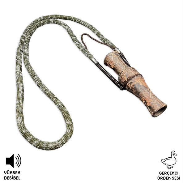 Savage Hunter Askılı Ördek Düdüğü Saz Desen ürün görseli