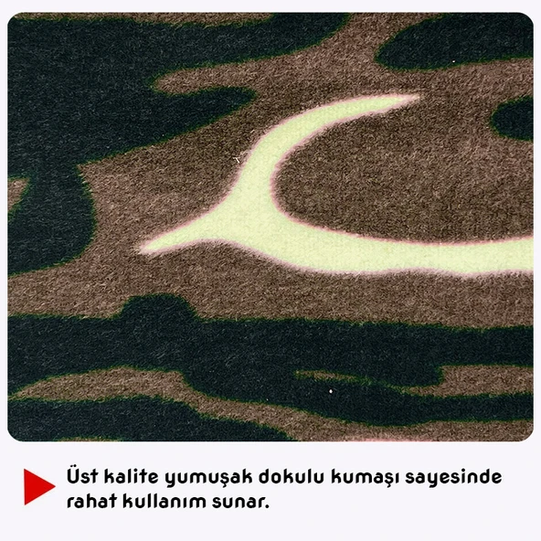 Savex Polar Kar Maskesi Kahve Kamuflaj - 3