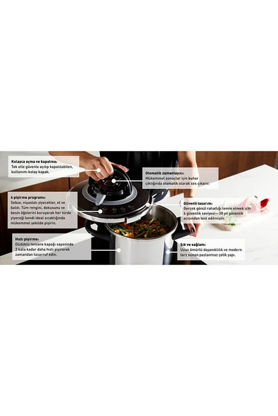 Clipso Chef Düdüklü Tencere 4,5L - 7