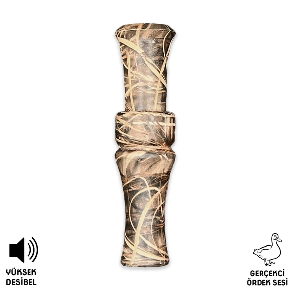 Savage Hunter Askılı Ördek Düdüğü Saz Desen - Resim 3