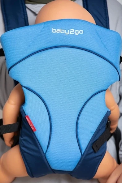 Baby2go 3 in 1 Kanguru - Mavi - 2