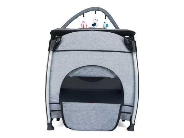 Comfymax Power Park Yatak Oyun Parkı 70x110 - Steel Grey - 3