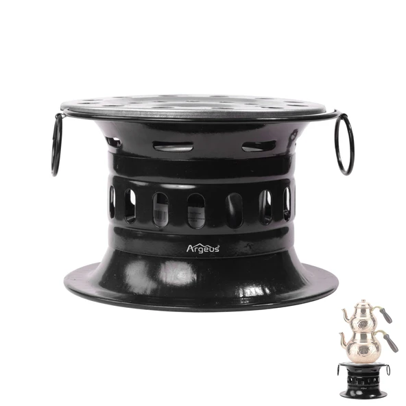 Argeus Jel Yakıtlı Osmanlı Ocağı Siyah ürün görseli