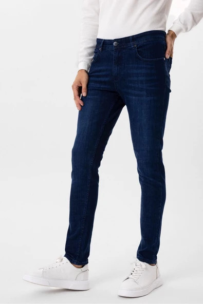 Süper Slim Kalıp Denim Pantolon - 3