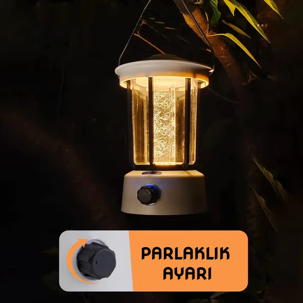Panther USB Şarjlı Kamp Lambası PT-380 - 2