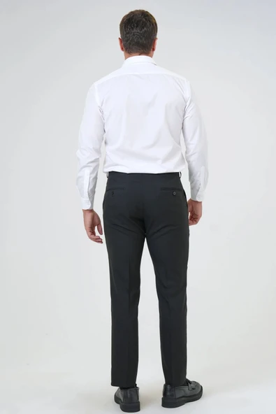 Slim Fit Bistre Erkek Kumaş Pantolon - 10