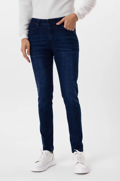 Süper Slim Kalıp Denim Pantolon - 2
