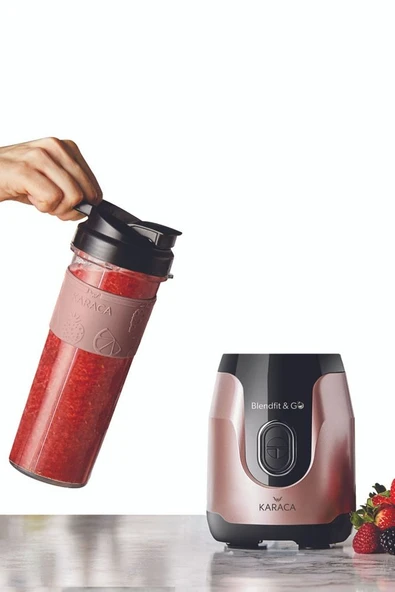 Blendfit Go Personal Kişisel Smoothie Blender Walnut Brown - 5