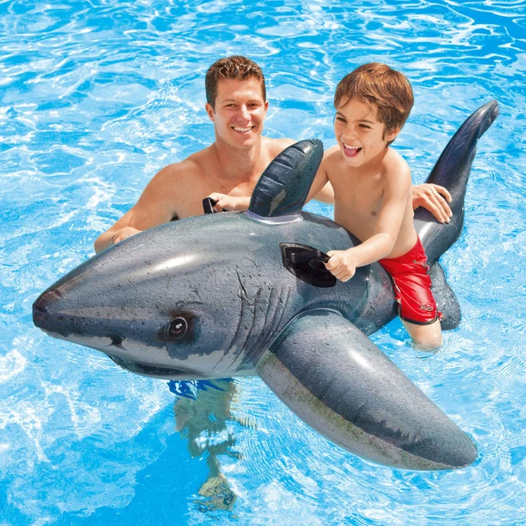 Şişme Su Köpek Balığı 173*107 cm (57525) - Resim 5