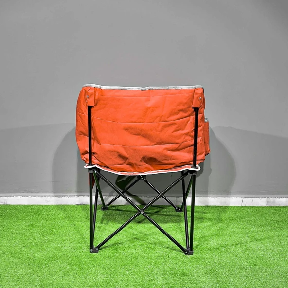 Argeus Balcony Comfort Katlanabilir Kamp Sandalyesi Turuncu - Resim 6