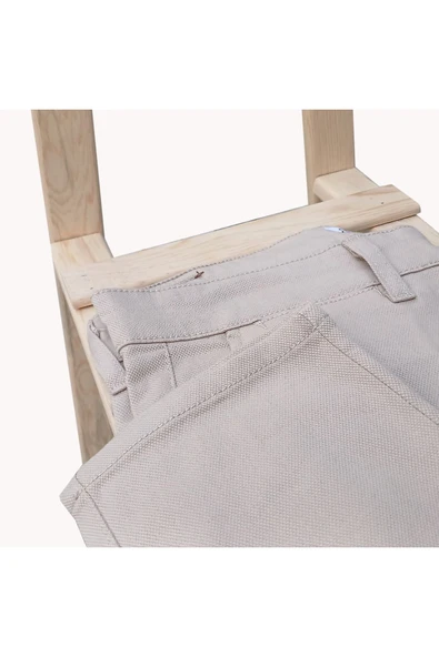 PREMİUM CAESAR SLİM FİT PAMUK KETEN PANTOLON - Resim 2