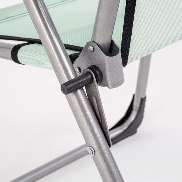 Argeus Rock Junior Katlanabilir Çocuk Kamp Sandalyesi - Su Yeşili (J-01) - Resim 7