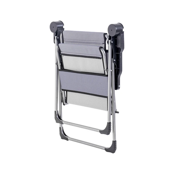 Katlanabilir Piknik ve Kamp Sandalyesi - Bardaklıklı - Rock - Lacivert (A-26-R2)- 140KG Taşıma - Resim 5