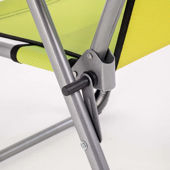 Argeus Rock Junior Katlanabilir Çocuk Kamp Sandalyesi - Lime Yeşili (J-03) - Resim 8