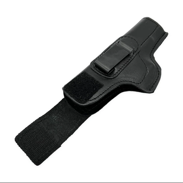 Savage Cırtlı Maşalı Napa Deri Tabanca Kılıfı Glock 43 - Resim 3