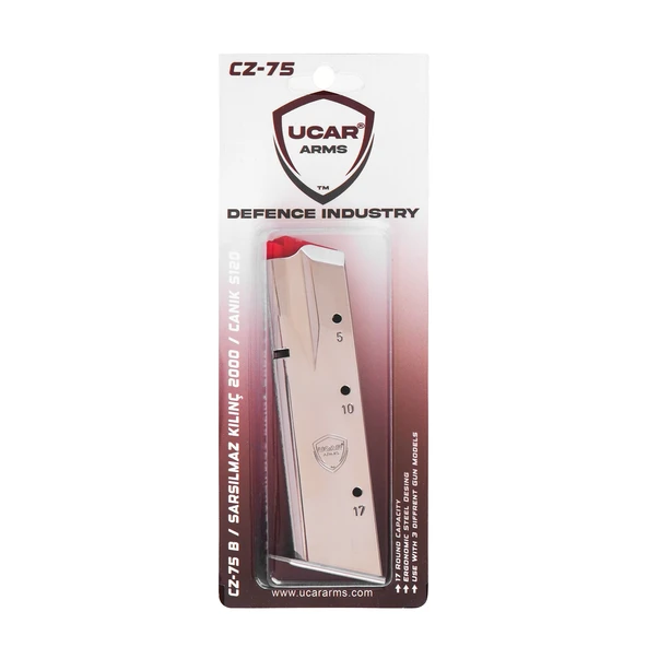 CZ-75 Krom Tabanca Şarjörü (CZ-75B / KILINÇ 2000 / CANİK S120) - 7